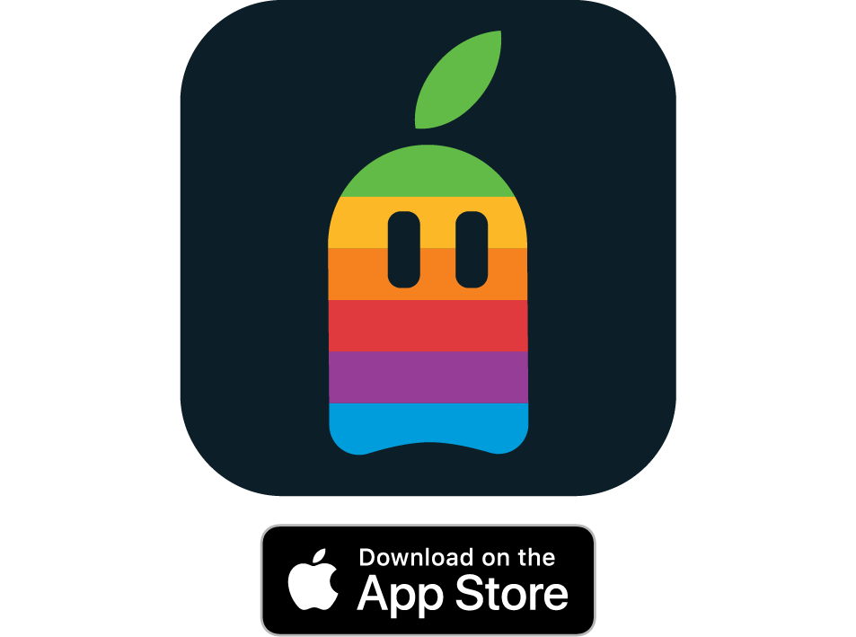 Badge for the App Store where the Loop app is available.